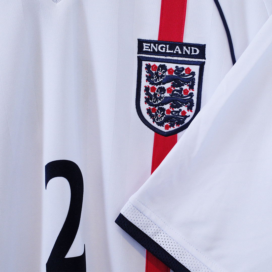 Retro 2002 England Shirt (STONEY 2)