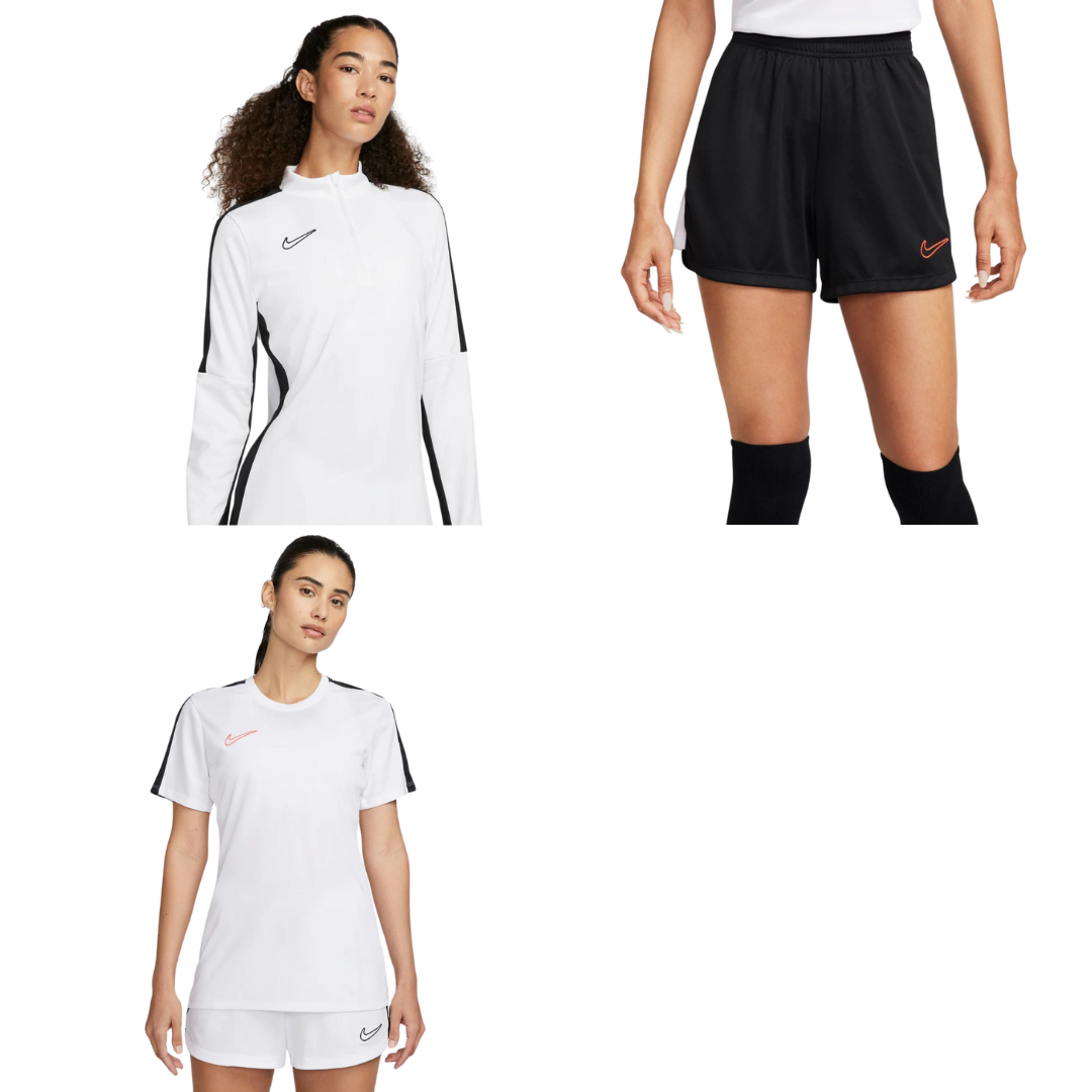 Nike Dri Fit White Bundle (3 Pieces)