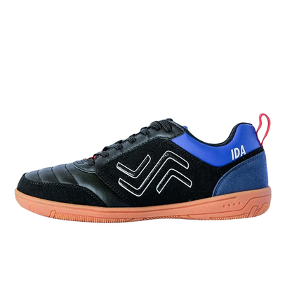 IDA Spirit zaalvoetbalschoenen voor dames | Futsalschoenen voor dames - Zwart/Marineblauw