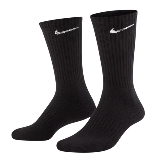 Calcetines deportivos Nike Everyday Cushioned negros (3 pares)