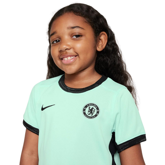 Chelsea Third 23/24 Nike Dri-FIT 3-delig tenue voor jongere kinderen