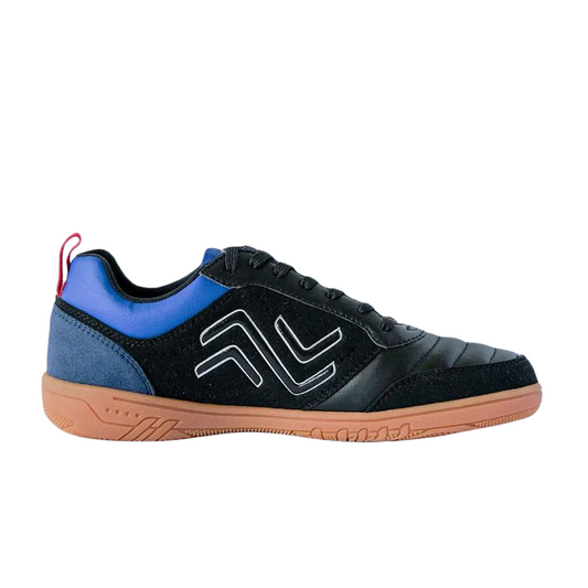 IDA Spirit zaalvoetbalschoenen voor dames | Futsalschoenen voor dames - Zwart/Marineblauw