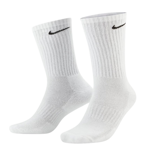 Calcetines de entrenamiento Nike Everyday Cushioned negro, blanco y gris (3 pares)