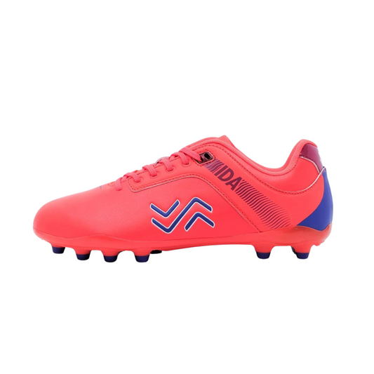 Botas de fútbol IDA Centra FG/AG - Mujer - Rojo