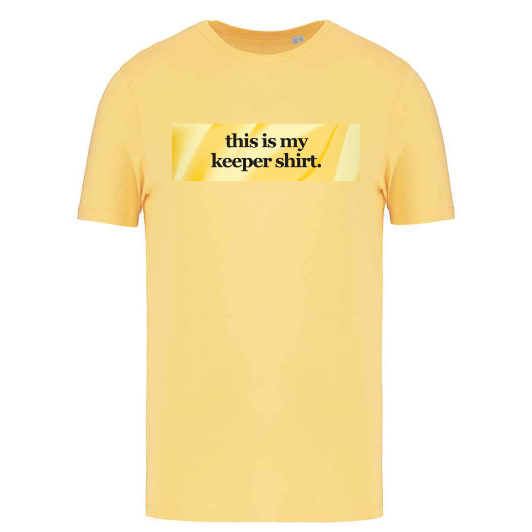 This Is My Keeper Shirt Yellow Tee