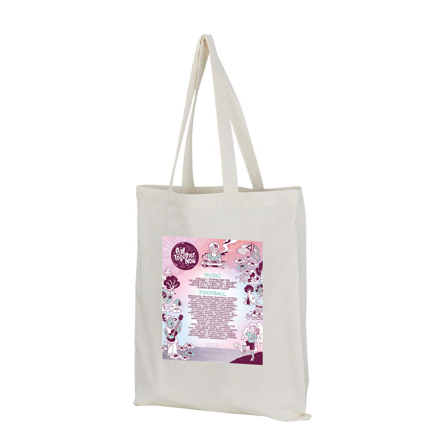 Ball Together Now Festival Tote Bag