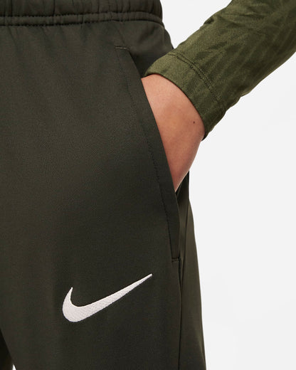 Pantalón de fútbol Nike Dri-FIT Knit Barcelona Strike 23/24 para niños talla grande