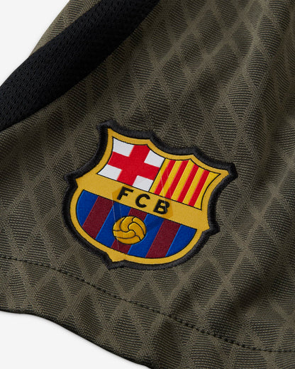 Pantalones cortos de fútbol Nike Dri-FIT Knit para niños talla grande Barcelona Strike 23/24